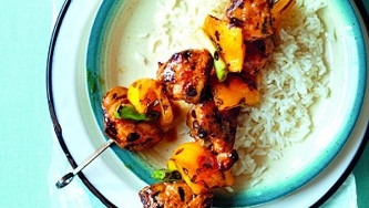 Brochettes de poulet express