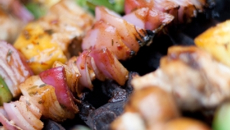 Brochettes de poulet de la maman de Louis-François Marcotte