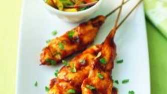 Brochettes de poulet au paprika fumé