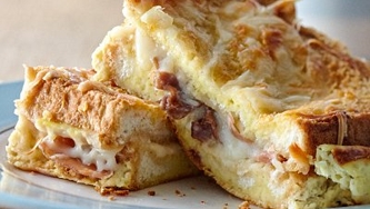 Croque-monsieur au four