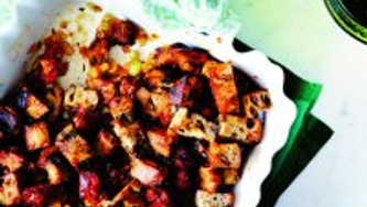 Farce aux saucisses chorizo