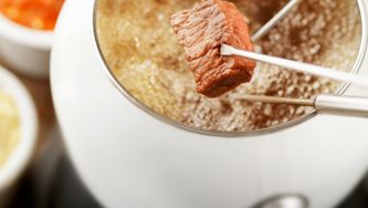 Fondue au gibier