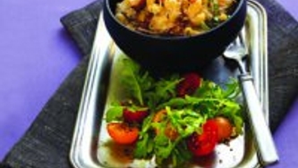 Macaroni au fromage et à la salsa