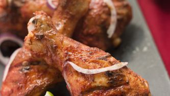 Poulet au miel et au cari