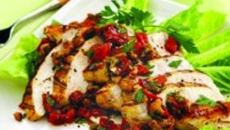 Poulet en sauce à la mexicaine