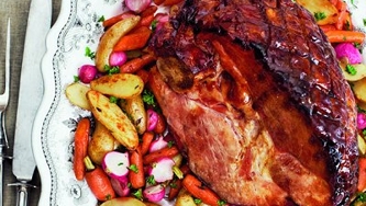 Rôti de porc au chutney de pommes