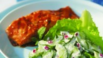 Salade de concombre à la menthe