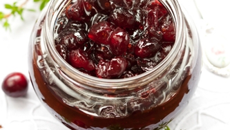 Sauce aux canneberges