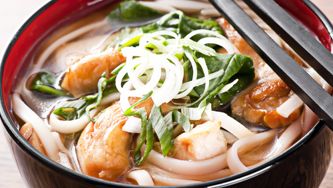 Soupe asiatique au poisson