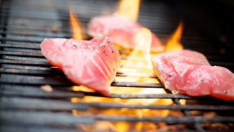 Thon grillé à la portugaise