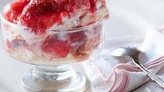 Tiramisu aux fraises