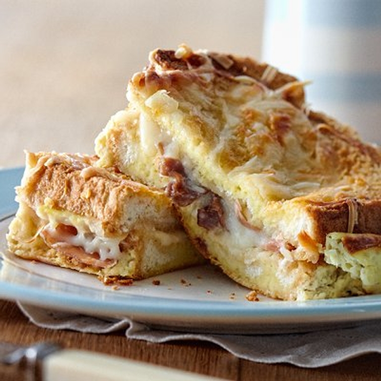 Croque-monsieur au four