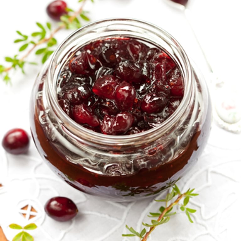Sauce aux canneberges
