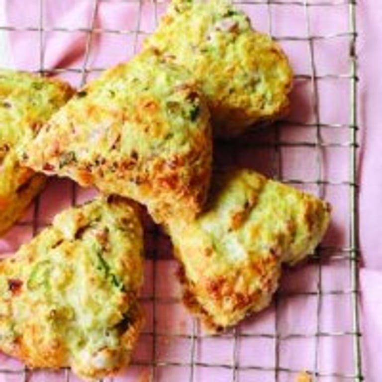 Scones à la farine de maïs et au cheddar