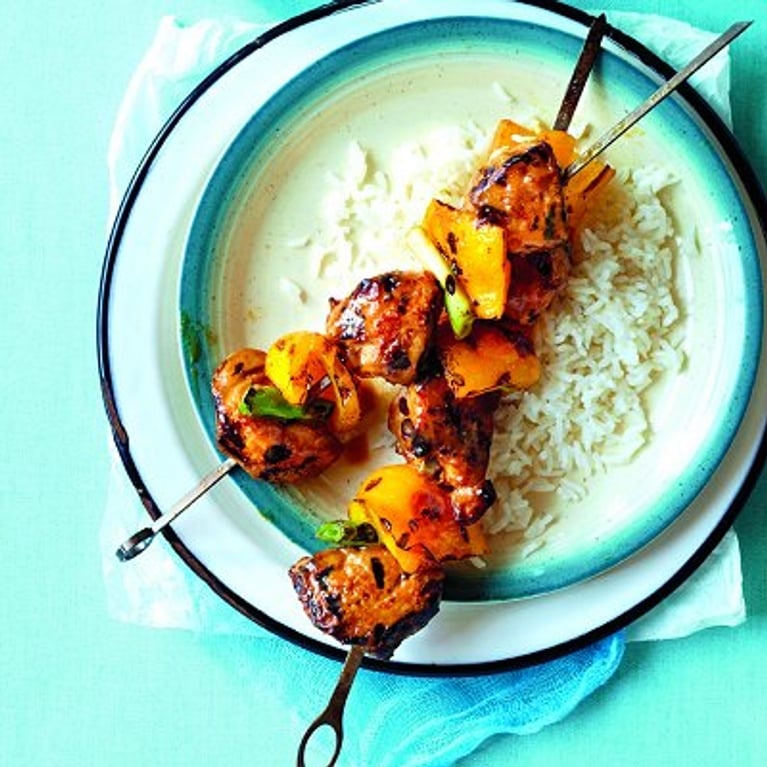 Brochettes de poulet express