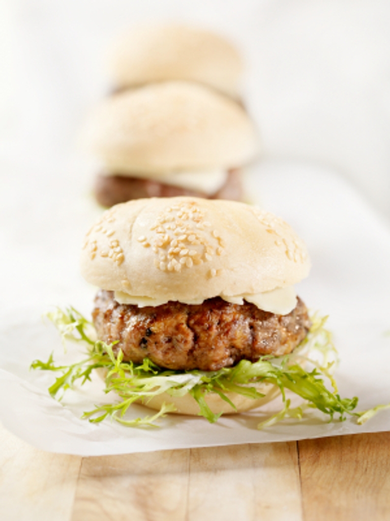 Miniburgers d'agneau à la menthe