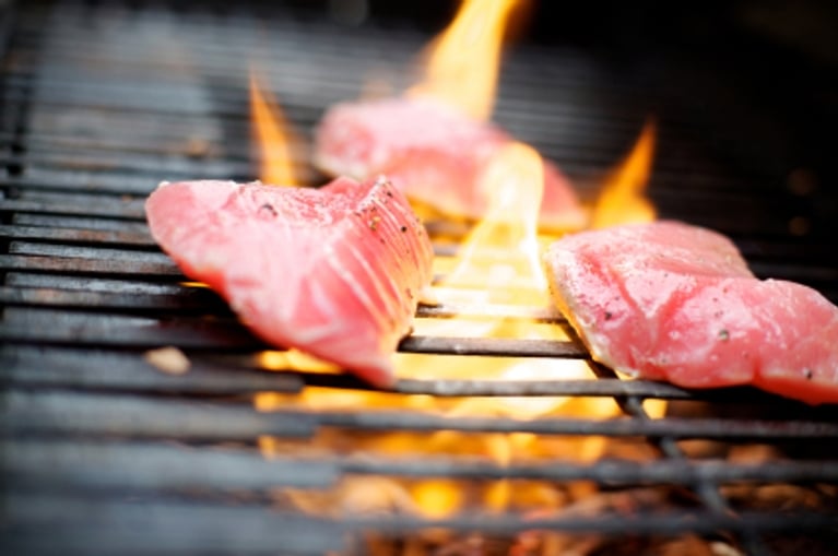 Thon grillé à la portugaise