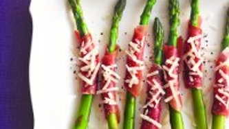 Asperges vertes au prosciutto original