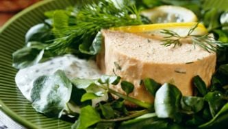 Mousse de saumon pour l'apéritif