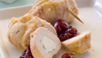 Blancs de volaille farcis au fromage Seigneur de Tilly