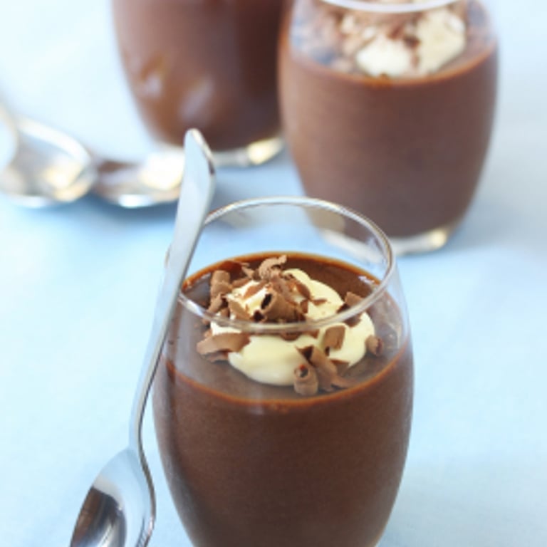 Mousse de chocolat aux blancs d'oeufs