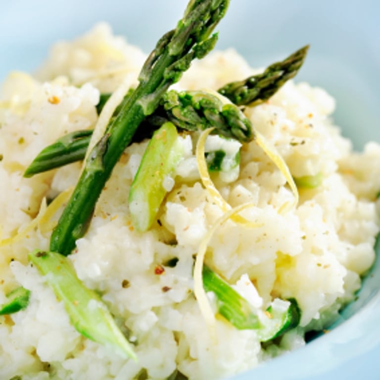 Risotto crémeux au fromage de chèvre