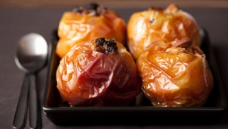 Pommes farcies au muesli (granola)