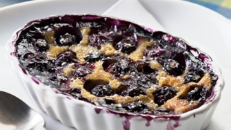 Gâteau alsacien aux bleuets