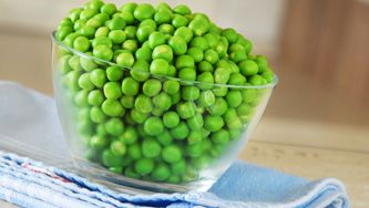 Petits pois à la menthe