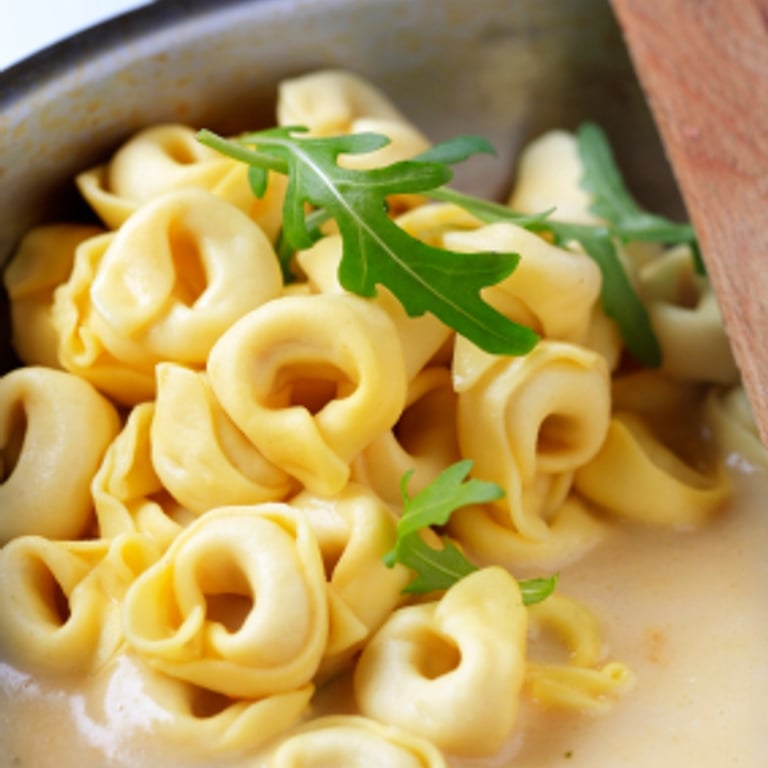 Tortellinis à la crème de champignons