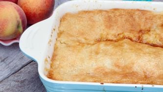 Dessert aux nectarines
