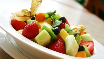 Soupe aux fruits