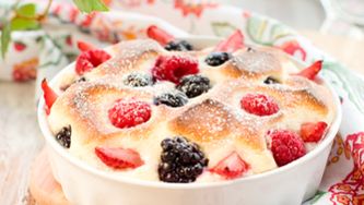 Fruits de saison glacés au sabayon de Sortilège