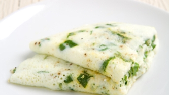 Omelette au four à la florentine