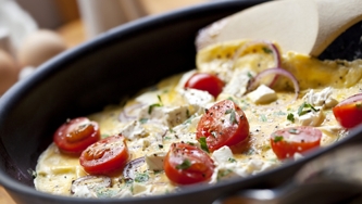 Omelette à la grecque