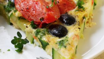 Omelette aux légumes