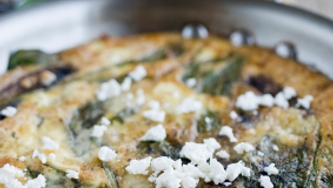 Omelette aux pleurotes