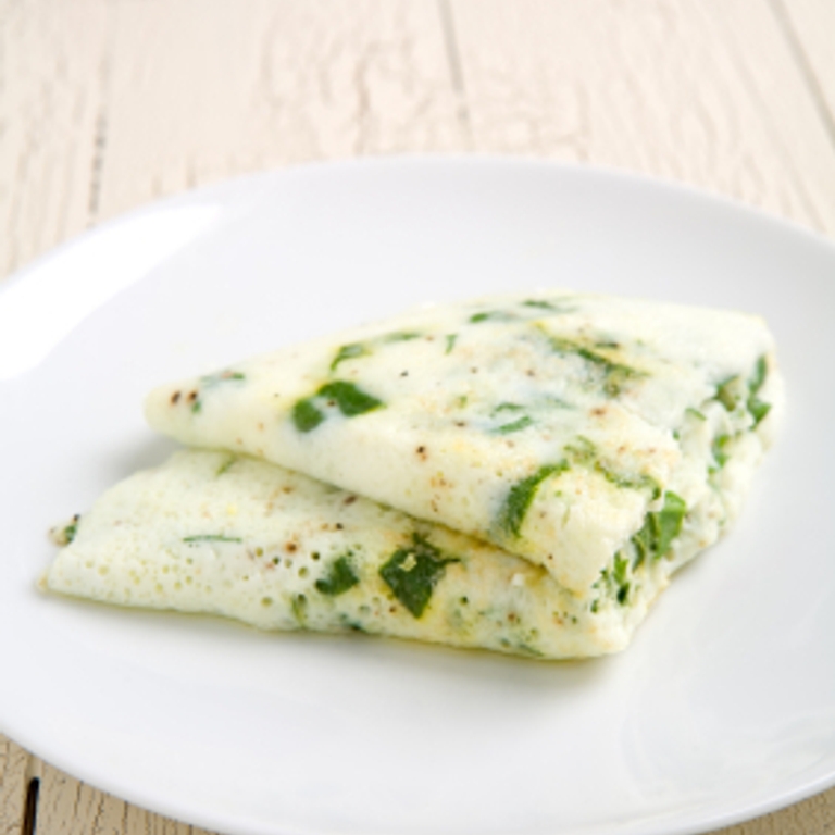 Omelette au four à la florentine