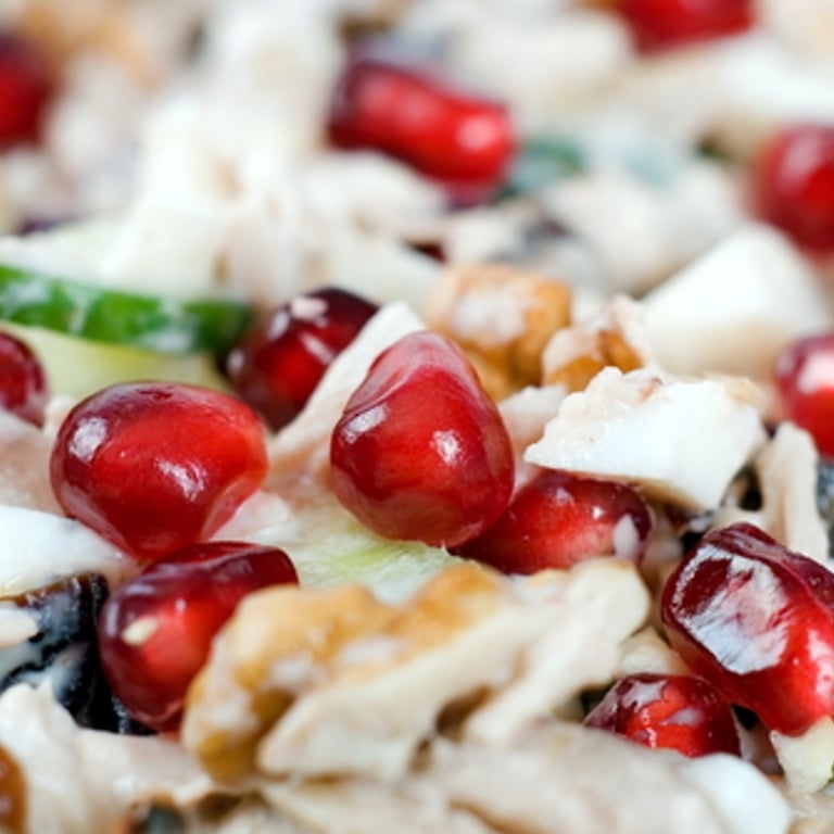 Salade de poulet aux fruits
