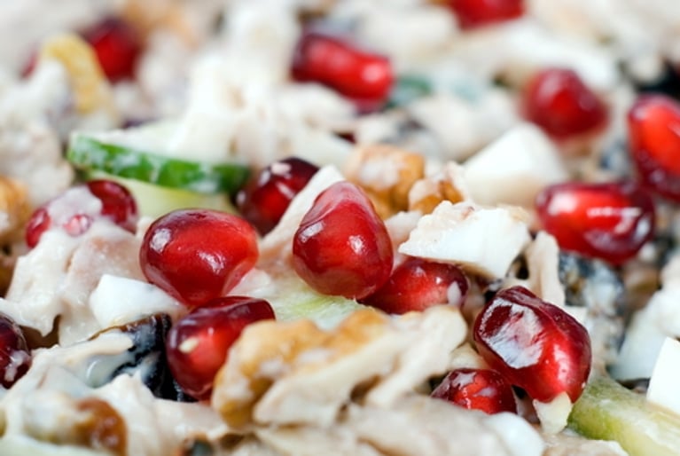 Salade de poulet aux fruits