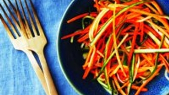 Salade de courgettes et de carottes
