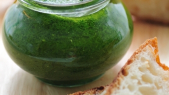 Croûtes de pesto