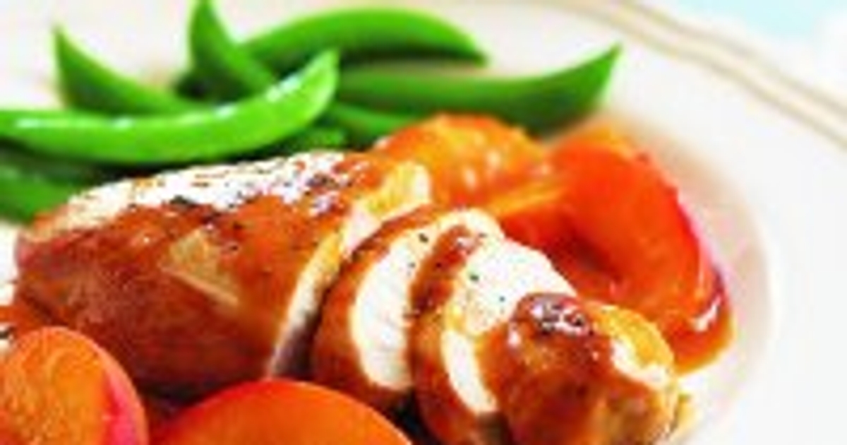 Poulet aux pommes et au curry - Châtelaine