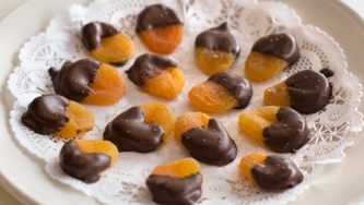 Bouchées élégantes aux abricots