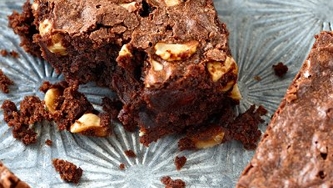 Brownies double chocolat