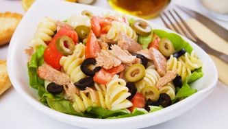 Pâtes au thon et aux câpres