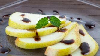 Poires au chocolat classiques