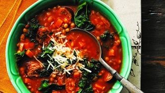 Soupe aux légumes express