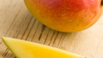 Flambé de fruits tropicaux