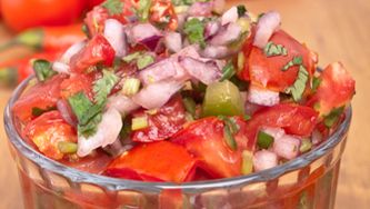 Sauce aux tomates crues
